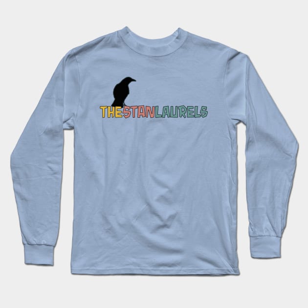 The Stan Laurels (Blackbird) Long Sleeve T-Shirt by PlaidDesign